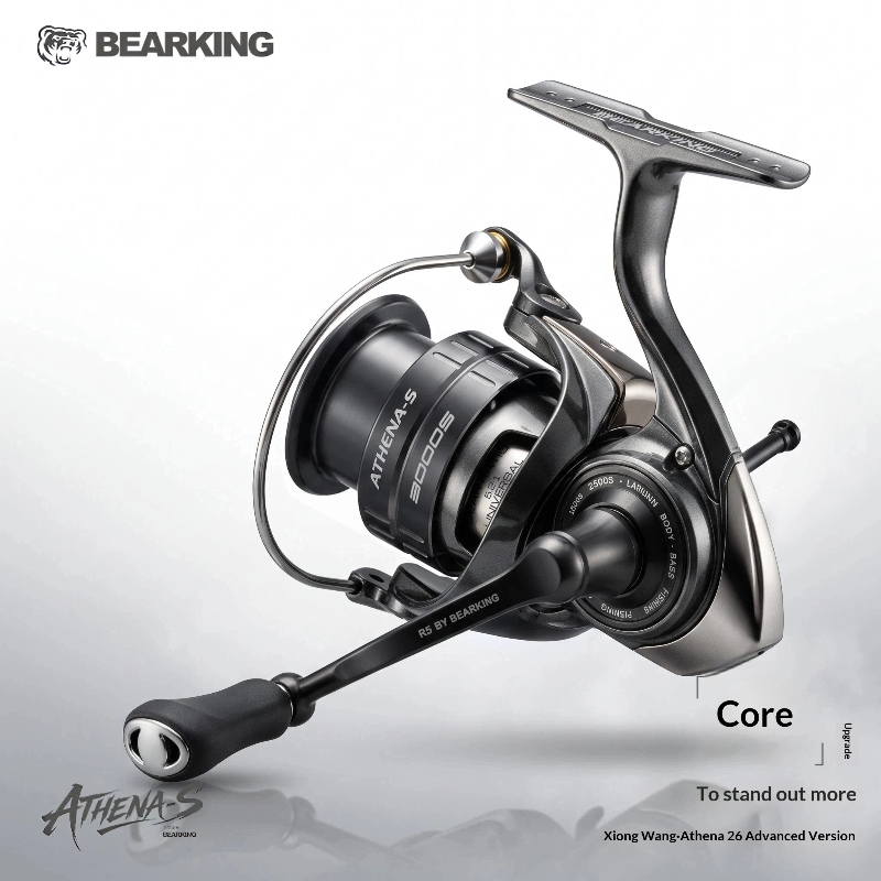 Kastking Reel Zephyr - BEARKING ATHENA-S アドバンスドスピニングリール 9+1 ステンレススチールベアリング 5.2:1
