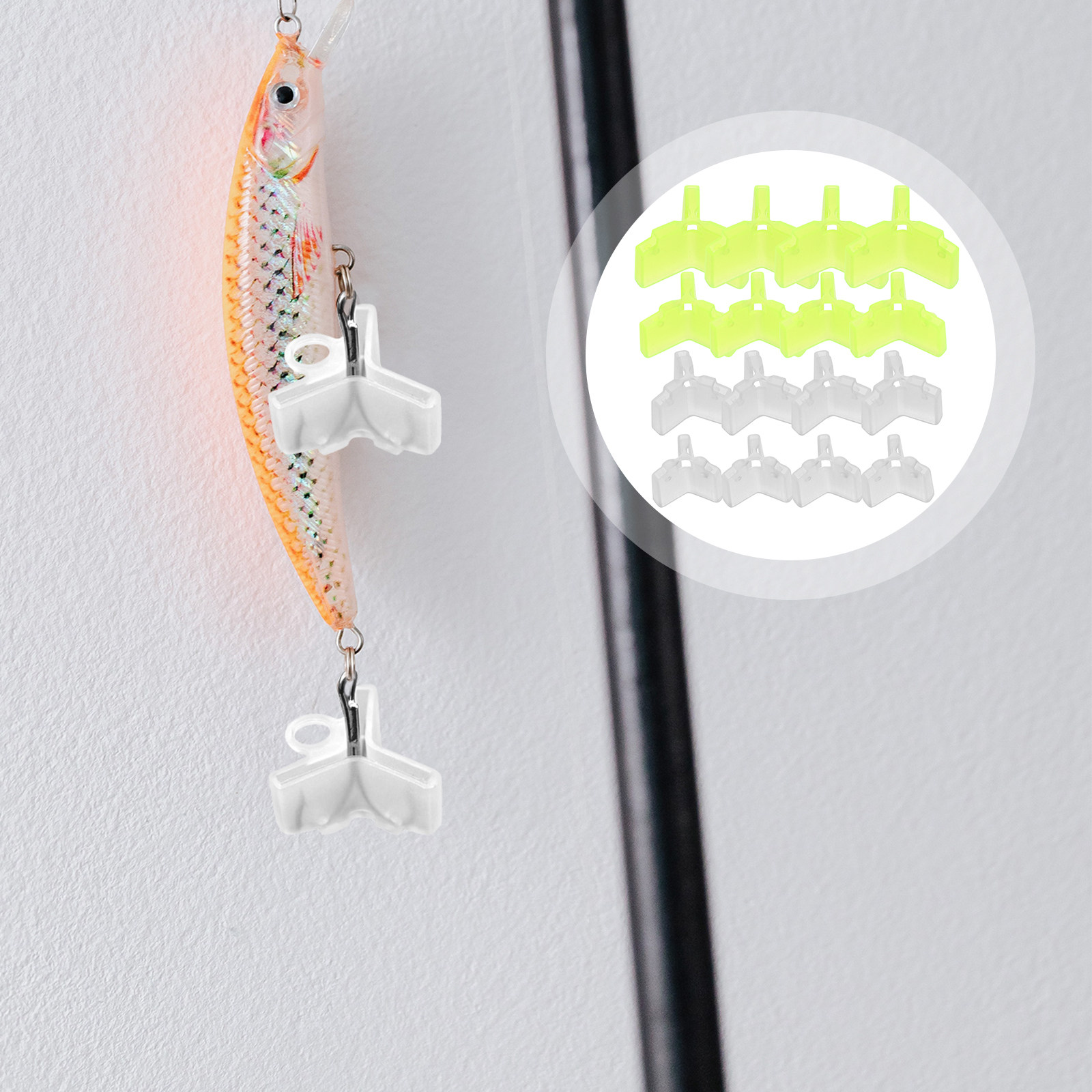Fishing Lure Accessories - 鯉釣り用の釣り針保護具240個入り – ルアーガード、釣り針キャップ、釣り用具アクセサリー