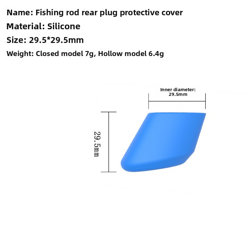 シリコンルアーロッド保護カバー傷防止釣りハンドル耐衝撃耐久性 - Fishing Lure Accessories のレビューと価格