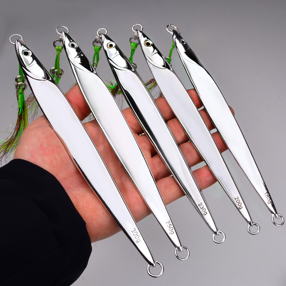 LHFSH 180g-300g メタルジギングルアー 釣り用 - Fishing Lure Spoon のレビューと価格