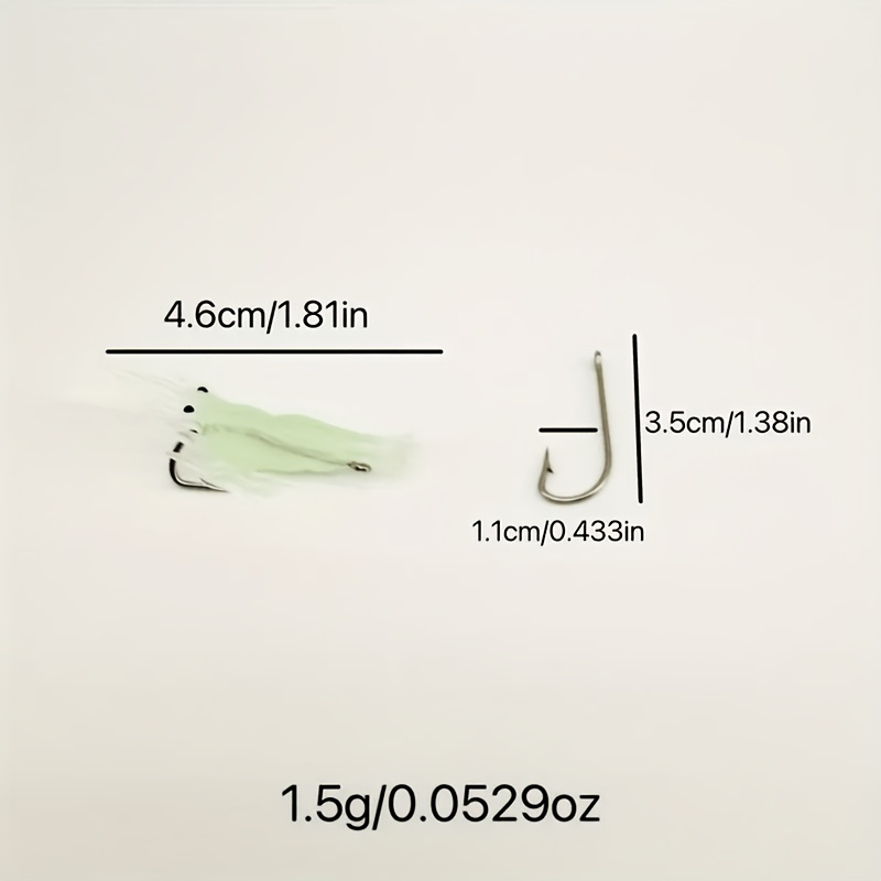 10個入り、発光するエビ型の釣り用ルアー。フック付きのソフト - Fishing Lure Soft Plastic のレビューと価格