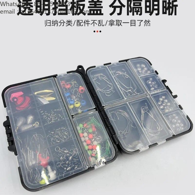 188個入り釣り用アクセサリー・ルアーキット、釣り道具セット - Fishing Lure Accessories のレビューと価格