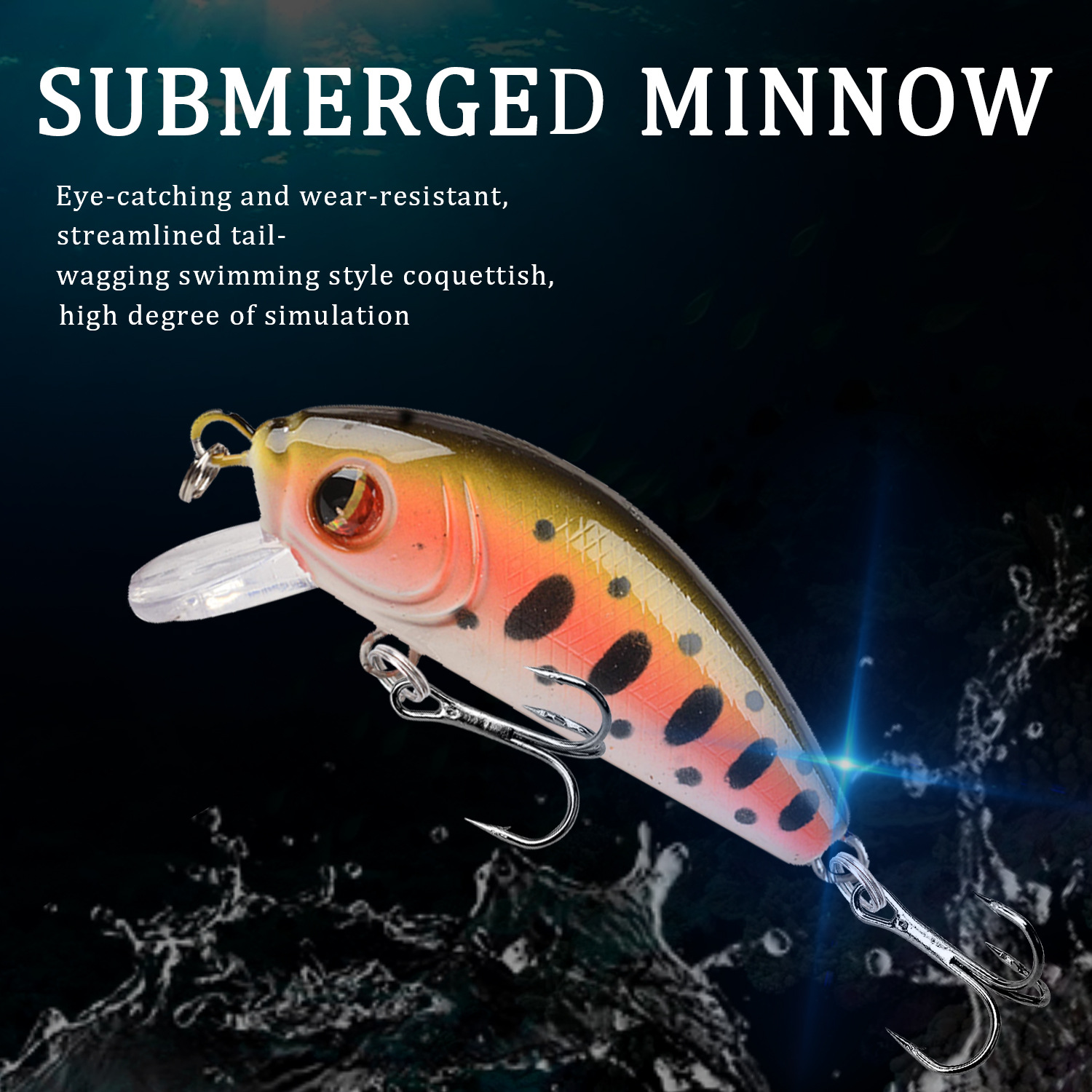 釣り用のプロ仕様のベイト,魚を捕まえるためのルアー,ジャーク - Fishing Lure Spinnerbait のレビューと価格